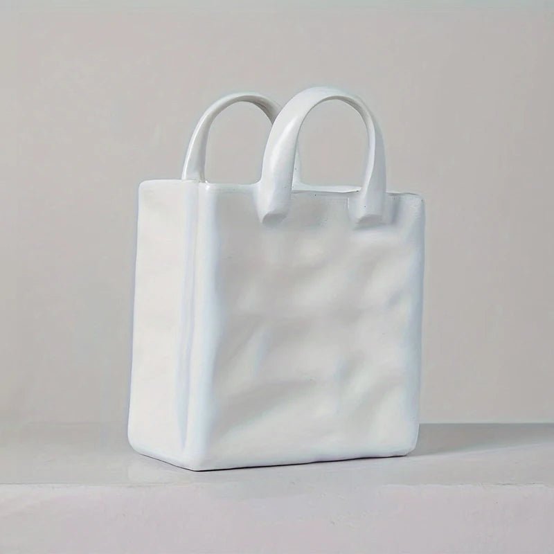 Moderne Vase in Handtaschenform - ApolettaApoletta