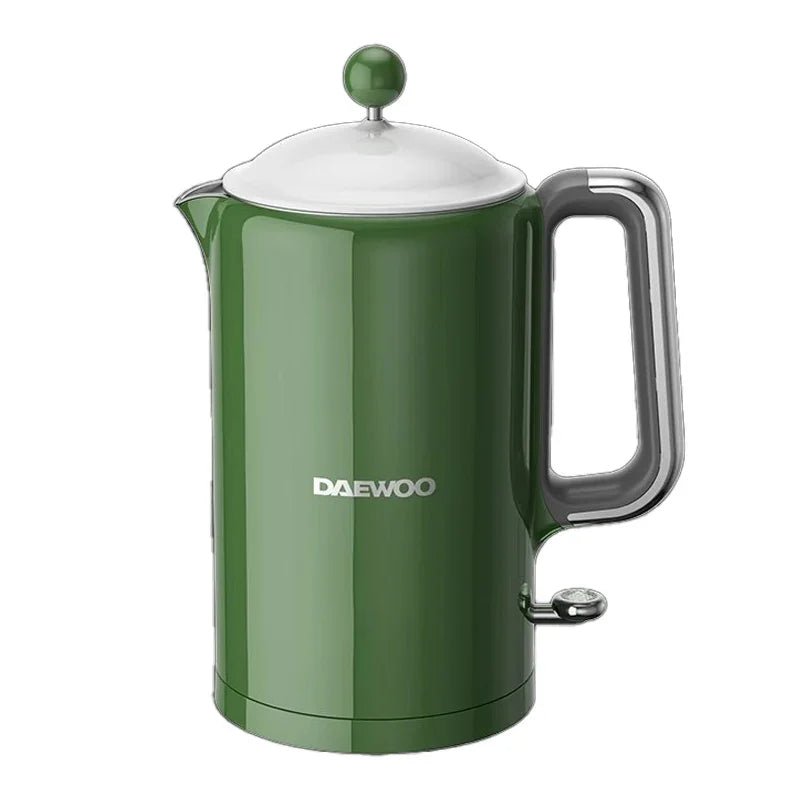 Retro Wasserkocher: Elektrischer Smart - Kessel aus Edelstahl 304 für Zuhause & Büro - ApolettaApoletta