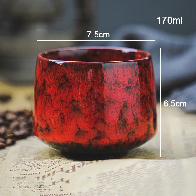 Keramik - Kaffeetasse mit Reaktivglasur - ApolettaApoletta