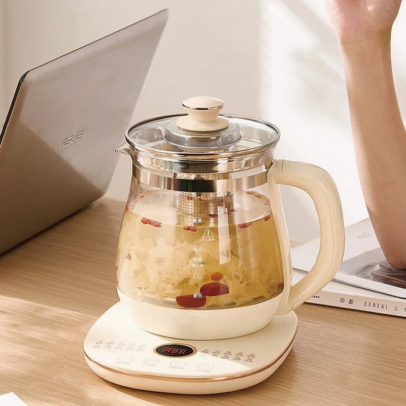Glas - Wasserkocher (1,8 l): Multifunktionaler Kochtopf für Tee, Suppe & mehr - ApolettaApoletta