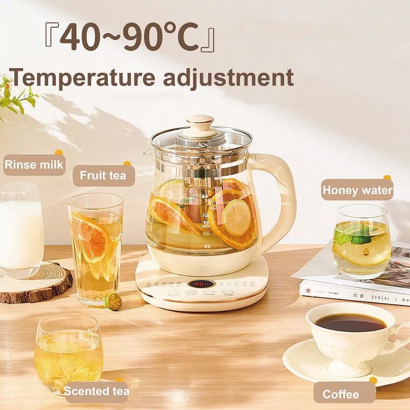 Glas - Wasserkocher (1,8 l): Multifunktionaler Kochtopf für Tee, Suppe & mehr - ApolettaApoletta