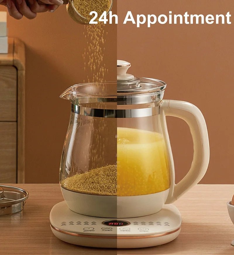 Glas - Wasserkocher (1,8 l): Multifunktionaler Kochtopf für Tee, Suppe & mehr - ApolettaApoletta
