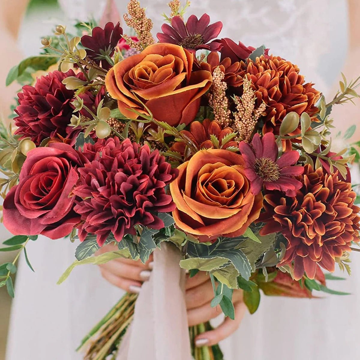 Künstliche Pfingstrosen & Rosen: Dekorative Blumen für Hochzeit, Garten und Zuhause - ApolettaApoletta