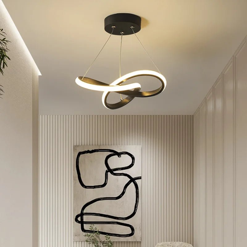 Nordische LED - Pendelleuchte: 24/30 cm, Gold - Design für Esszimmer & Schlafzimmer - ApolettaApoletta