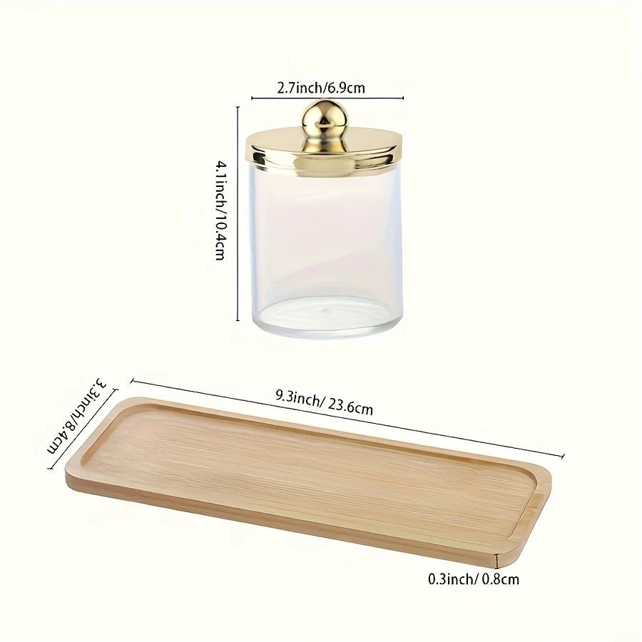 3 - teiliger Badezimmer - Organizer aus Acryl - ApolettaApoletta