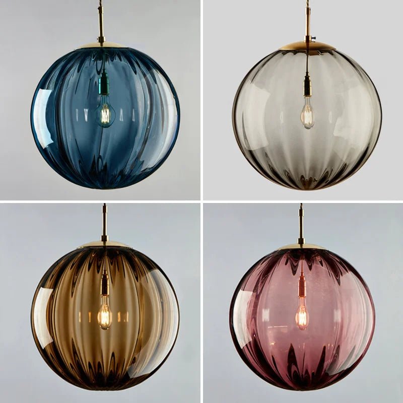 Nordische LED - Pendelleuchte mit Glaskugel - ApolettaApoletta