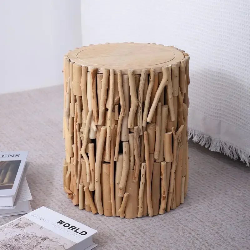 Mini - Mülleimer aus Holz mit Deckel - ApolettaApoletta