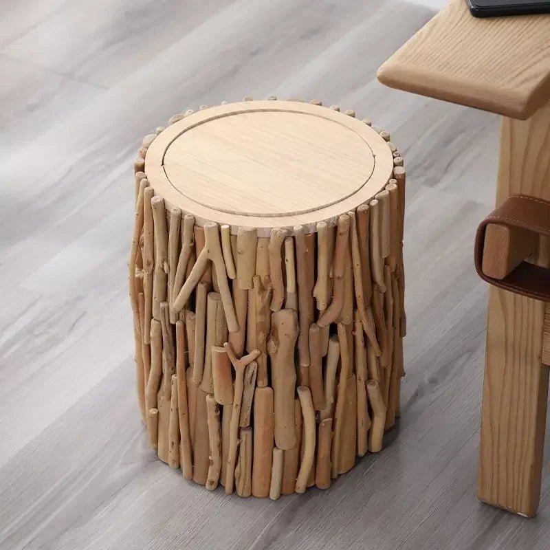 Mini - Mülleimer aus Holz mit Deckel - ApolettaApoletta