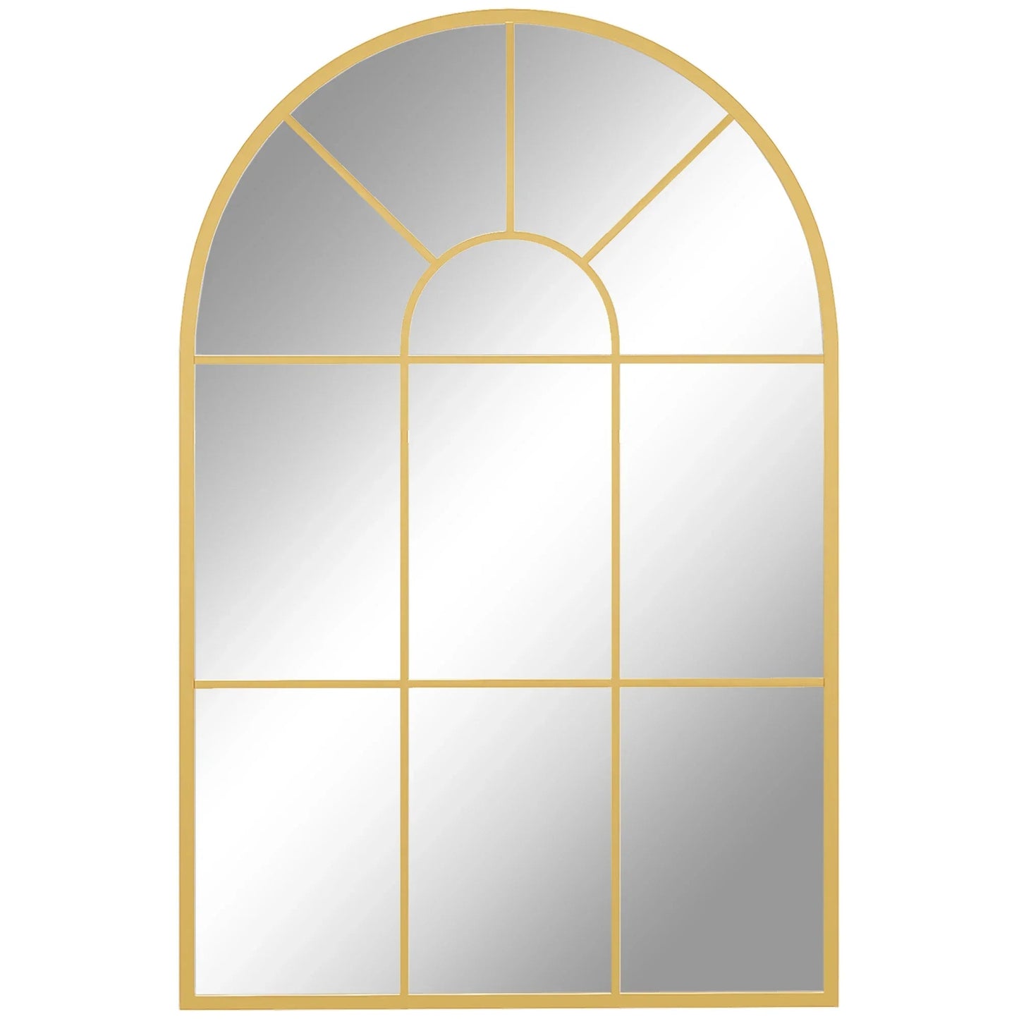 Wanddekoration: Fensterspiegel 60x91 cm für Wohnzimmer & Eingang - ApolettaApoletta