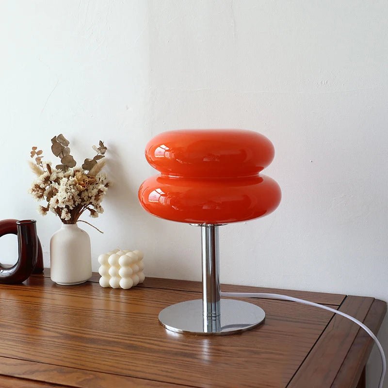 Macaron Glas - Tischlampe – Augenschonendes LED - Licht & Dekor für Ihr Zuhause - ApolettaApoletta