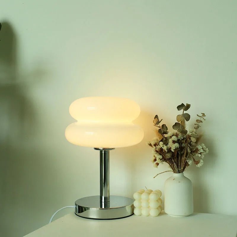 Macaron Glas - Tischlampe – Augenschonendes LED - Licht & Dekor für Ihr Zuhause - ApolettaApoletta