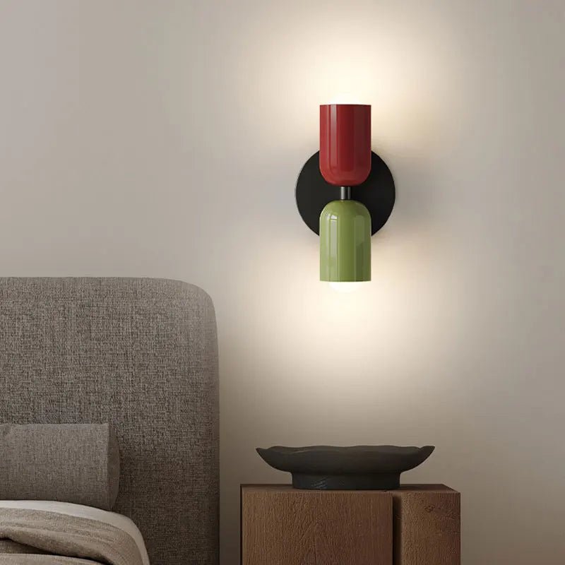 Bunte E27 - LED - Wandleuchte: Für Kinderzimmer, Flur und Schlafzimmer - ApolettaApoletta