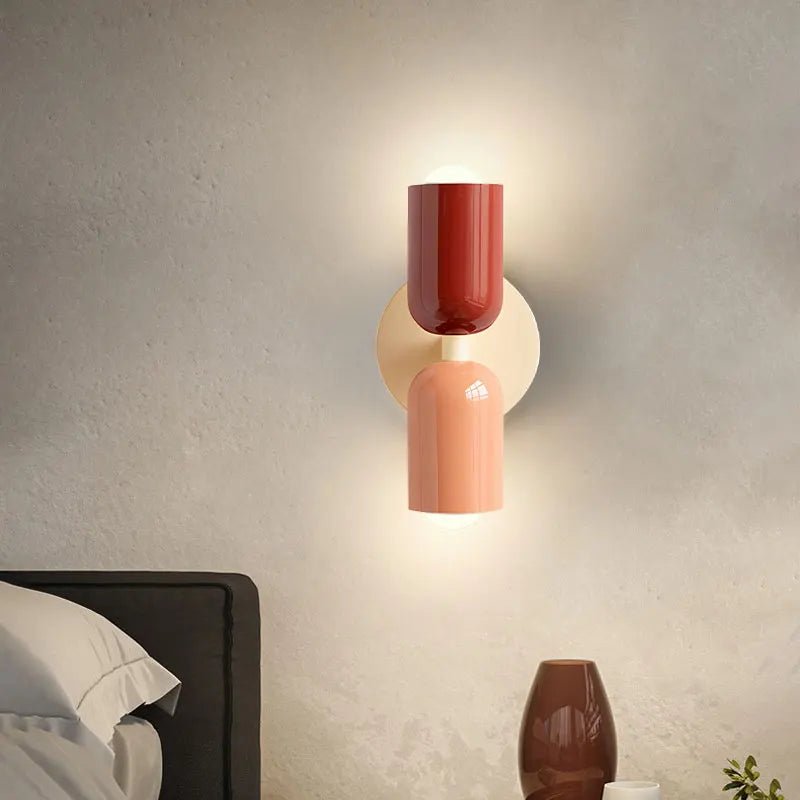 Bunte E27 - LED - Wandleuchte: Für Kinderzimmer, Flur und Schlafzimmer - ApolettaApoletta