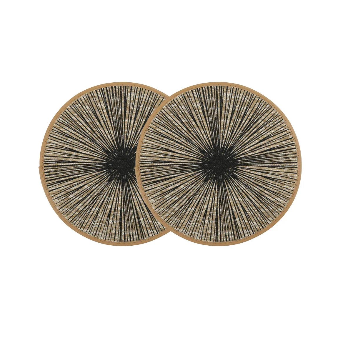 Makramee - Tischsets: Rund, aus Jute & in Boho - Optik (Ø 38,1 cm) - ApolettaApoletta
