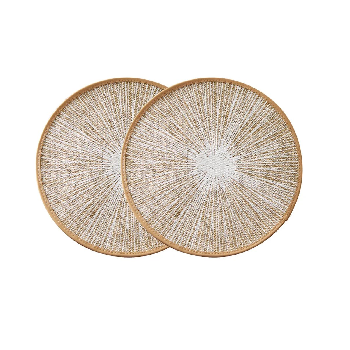 Makramee - Tischsets: Rund, aus Jute & in Boho - Optik (Ø 38,1 cm) - ApolettaApoletta