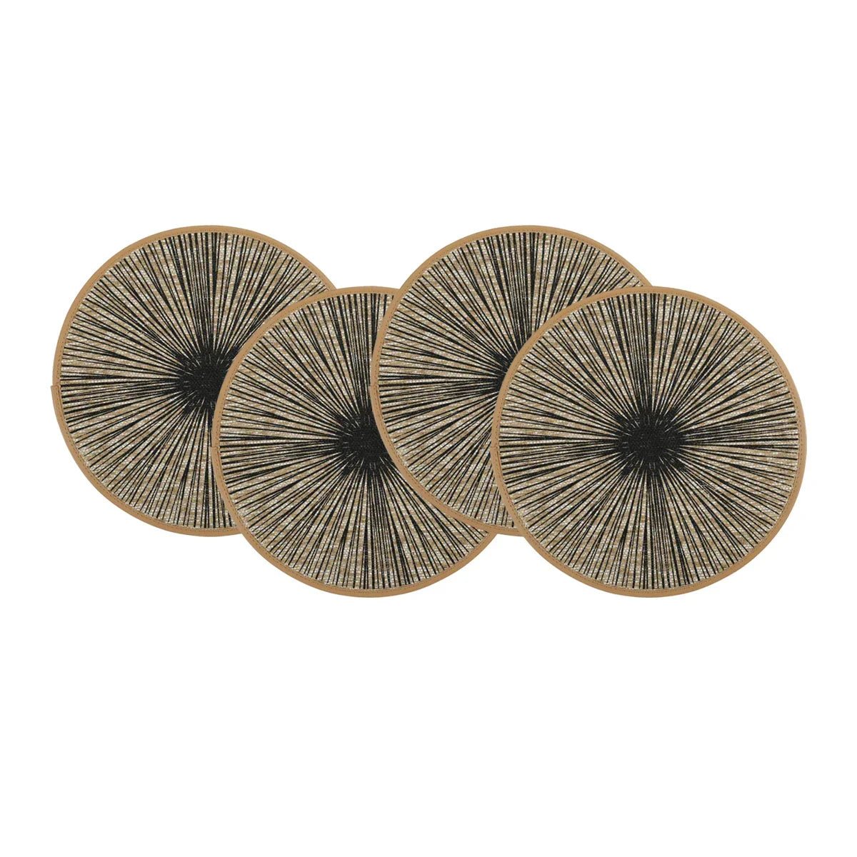 Makramee - Tischsets: Rund, aus Jute & in Boho - Optik (Ø 38,1 cm) - ApolettaApoletta