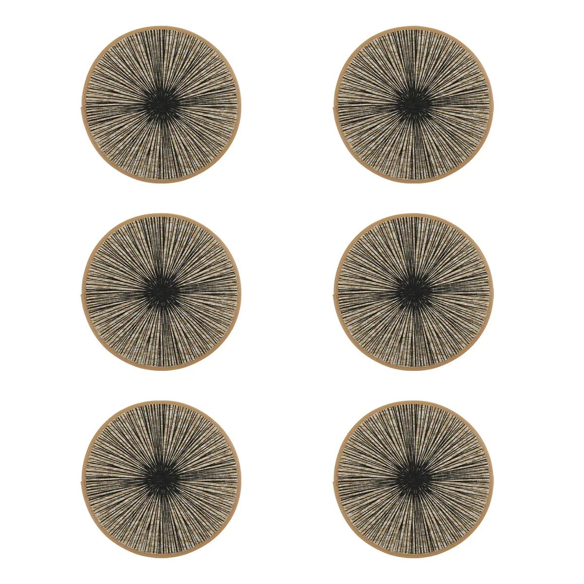 Makramee - Tischsets: Rund, aus Jute & in Boho - Optik (Ø 38,1 cm) - ApolettaApoletta