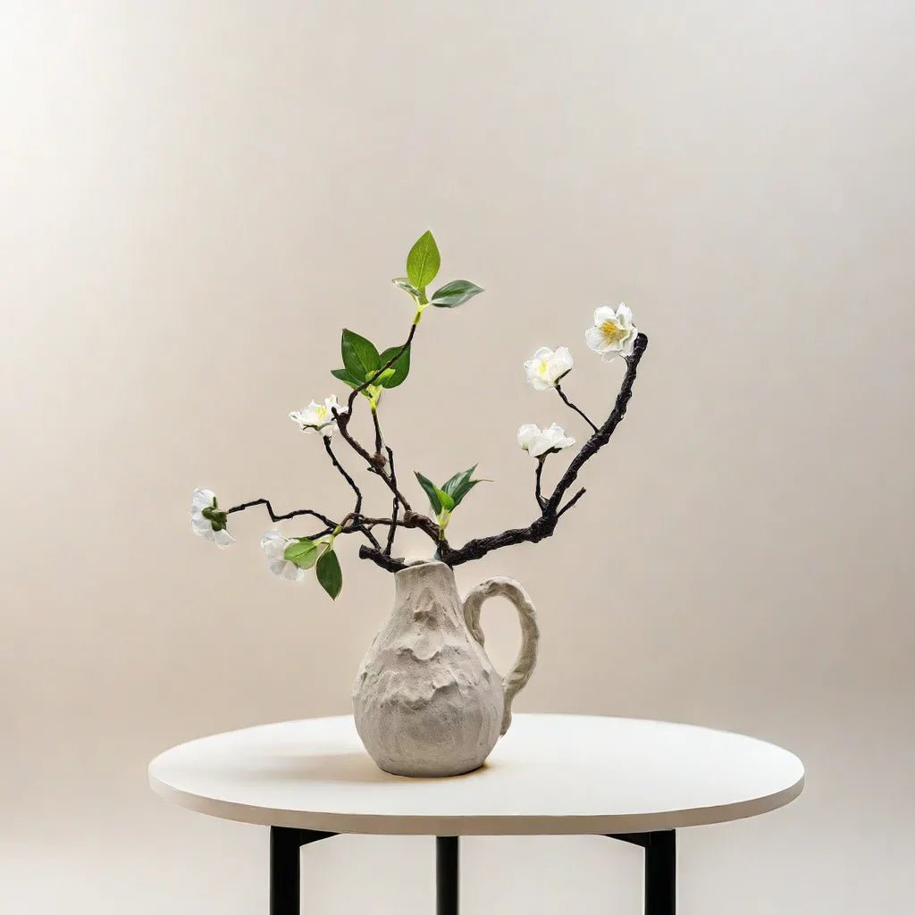 Amerikanische Vintage - Keramikvasen: Blumenarrangements & getrocknete Blumendekorationen - ApolettaApoletta