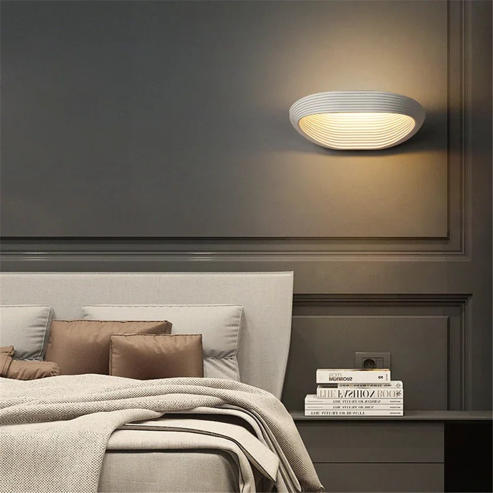 LED - Wandlampe: Moderne Aluminium - Leuchte für Schlafzimmer & Wohnzimmer - ApolettaApoletta