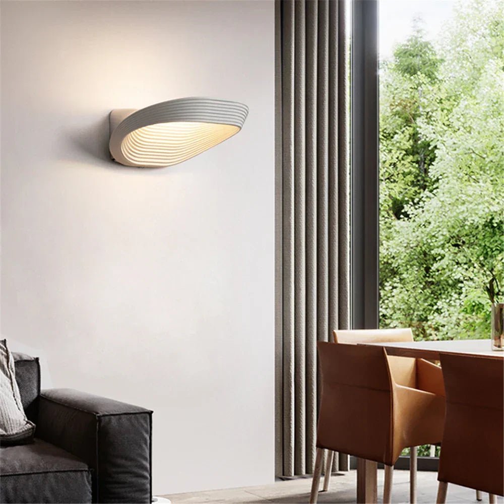 LED - Wandlampe: Moderne Aluminium - Leuchte für Schlafzimmer & Wohnzimmer - ApolettaApoletta