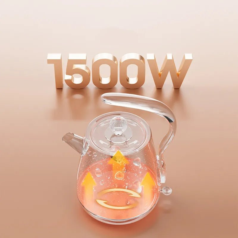 Wasserkocher mit 1,8 l: Schnellkocher aus 304 Edelstahl mit automatischer Abschaltung & Warmhaltefunktion - ApolettaApoletta