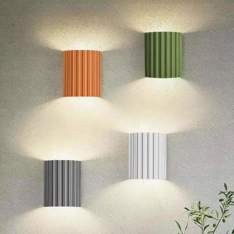 LED Wandleuchte aus Harz: Luxuriöse Dekoration für Wohnzimmer, Flur und Nachtlicht - ApolettaApoletta