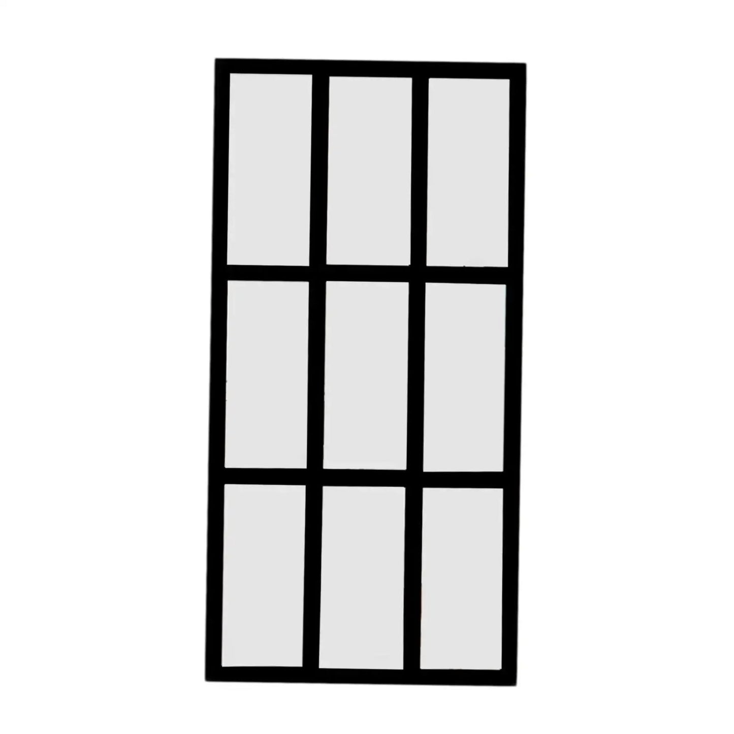 Minimalistischer Wandspiegel: Fenster - Imitation für Wohnzimmer, Bad - ApolettaApoletta