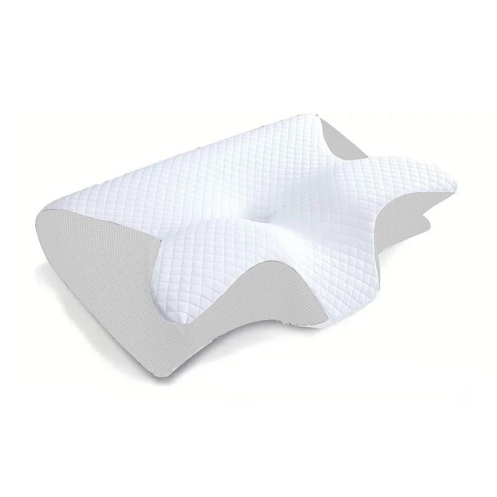 2 - in - 1 Orthopädisches Nackenkissen aus Memory - Schaum - ApolettaApoletta