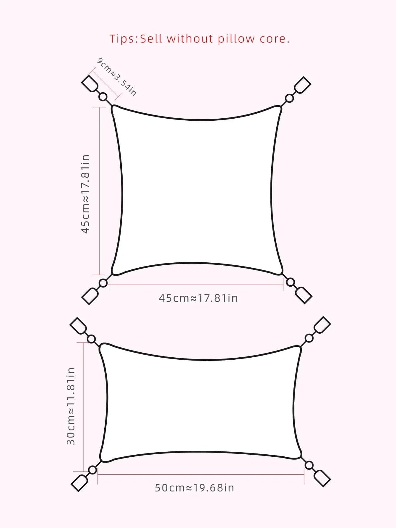 Getufteter Kissenbezug: Gelbes Sonnen - Muster im Boho - Stil für Sofa & Bett - ApolettaApoletta