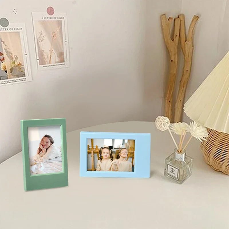 Mini - Fotorahmen: Niedlicher Fotokarten - Halter & Ständer für Desktop - Deko - ApolettaApoletta