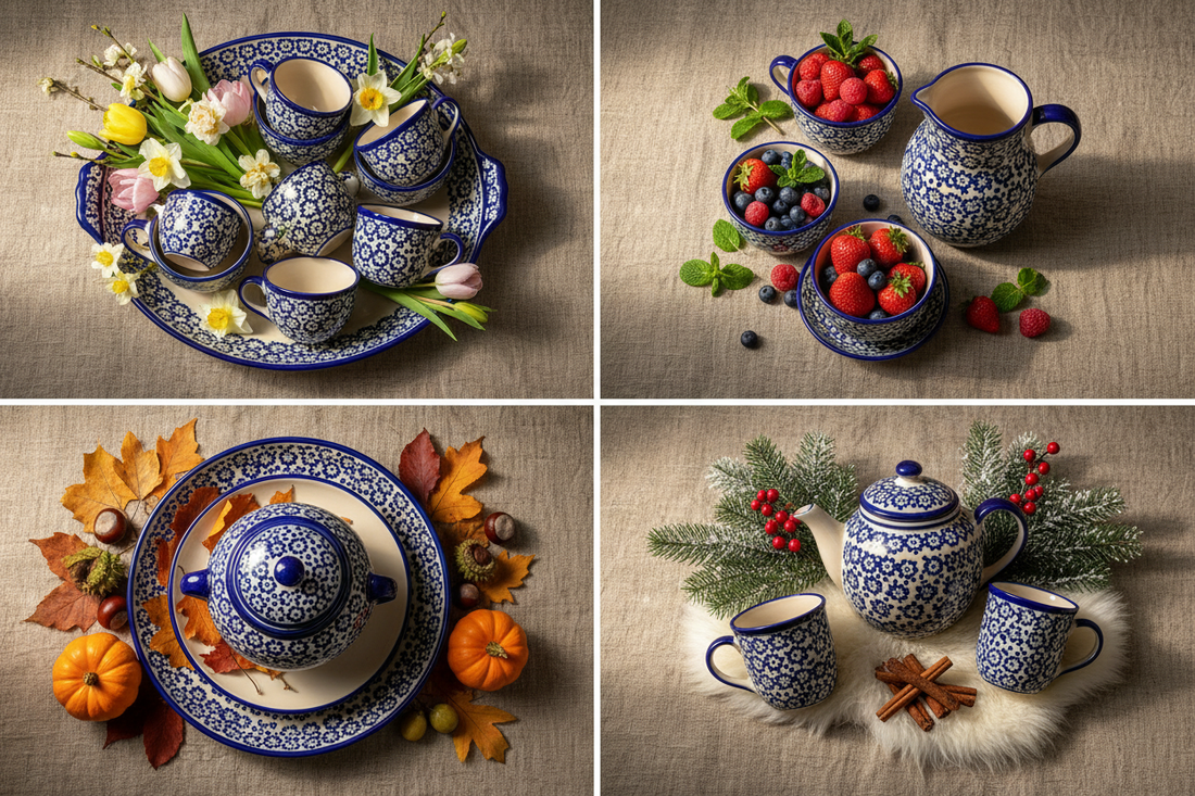 Bunzlau das ganze Jahr über: Wie Sie mit Keramik zu jeder Jahreszeit Atmosphäre schaffen