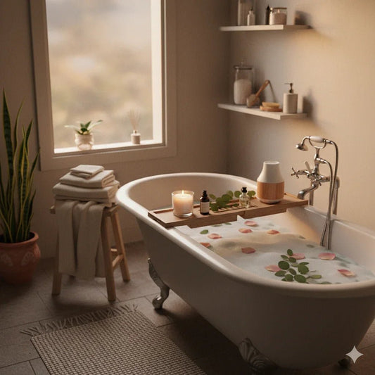 Ihr persönliches Mini-Spa: So verwandeln Sie ein kleines Bad in eine Wohlfühloase - Apoletta