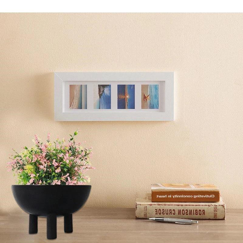 Minimalistische Halbkugel-Vase aus Kunstharz – Modernes Dekor - Apoletta