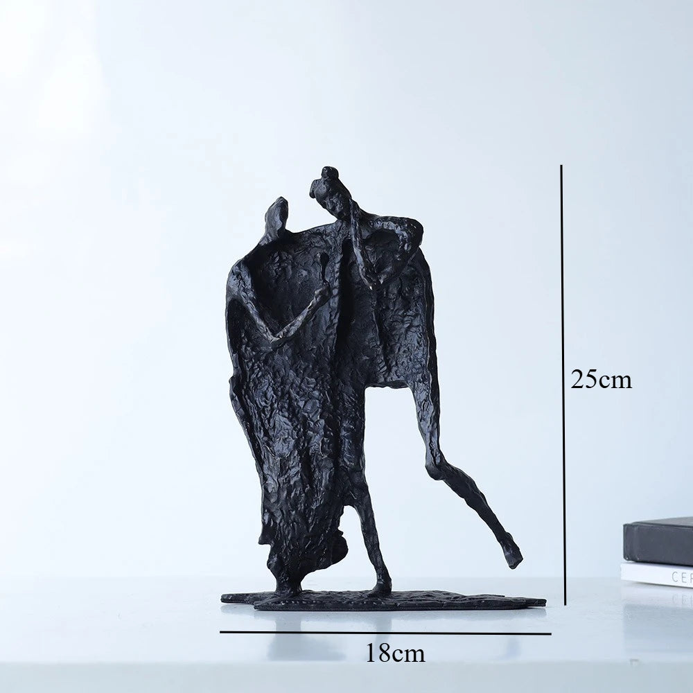 Abstrakte Hohle Metall-Figur-Skulptur - Apoletta