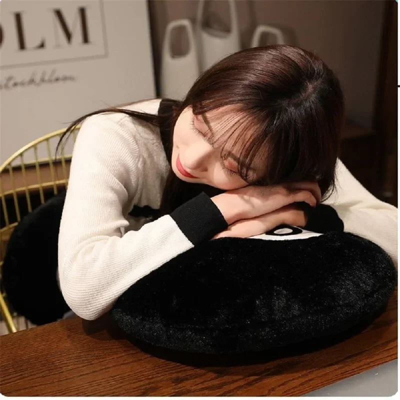 Kreatives Plüschkissen „Billard 8-Ball“ – Weiches Indoor-Sport-Dekors Geschenk, Heimdekoration - Apoletta