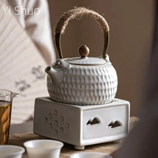 Japanischer Keramik-Wasserkocher für Tee