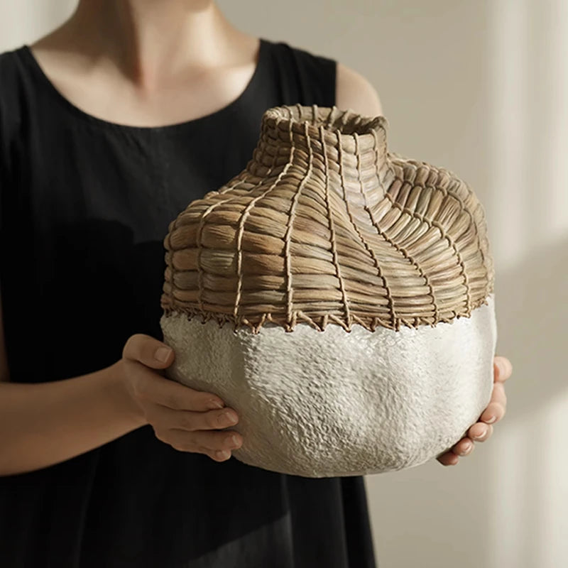 Vintage Zen Vase für Trockenblumen - Apoletta