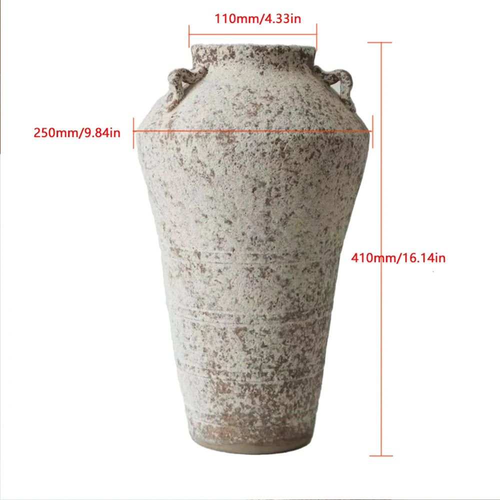 Retro Keramikvase im Wabi-Sabi Stil - Apoletta