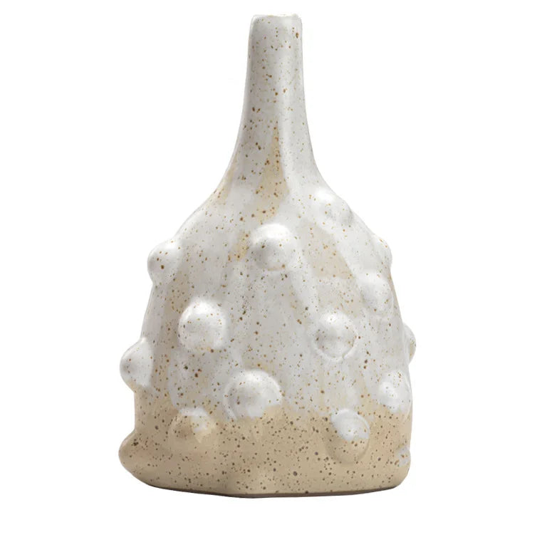 Moderne Keramikvase mit Stachel-Textur - Apoletta