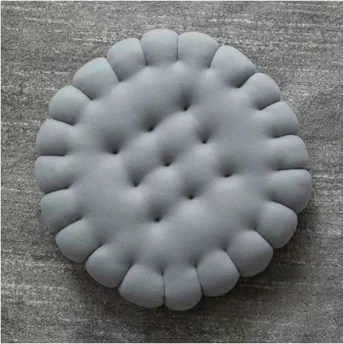 Weiches Sitzkissen in Keks-Form (Cookie) – Sitz- & Rückenkissen - Apoletta