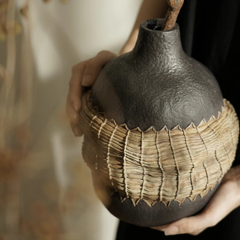 Vintage Zen Vase für Trockenblumen - Apoletta