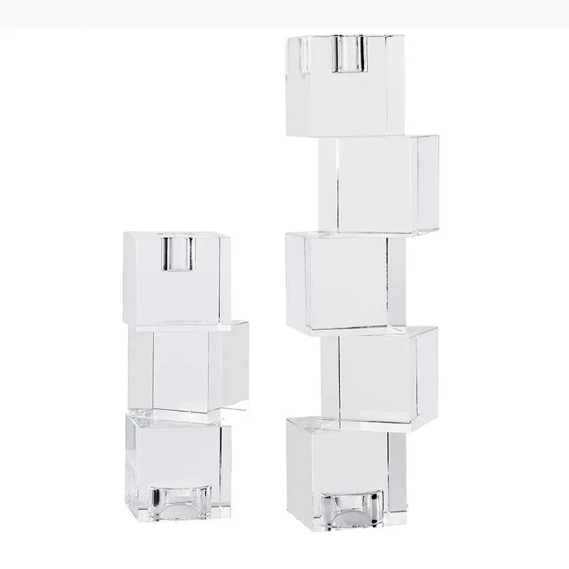 Geometrischer Kerzenständer (Quadratisch) – Modernes Dekor