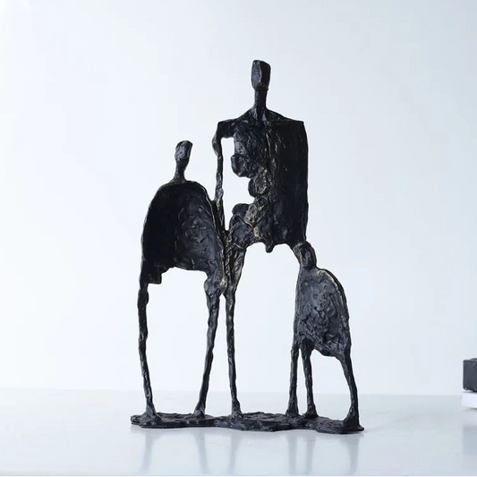 Abstrakte Hohle Metall-Figur-Skulptur - Apoletta