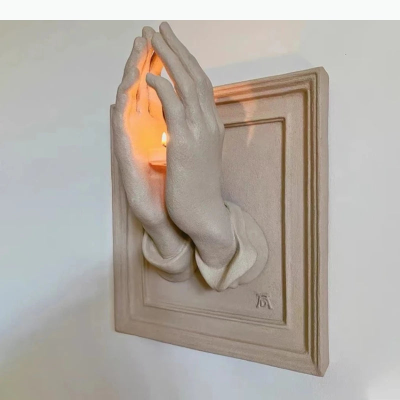 Abstrakter Kerzenständer & Wandanhänger - Apoletta