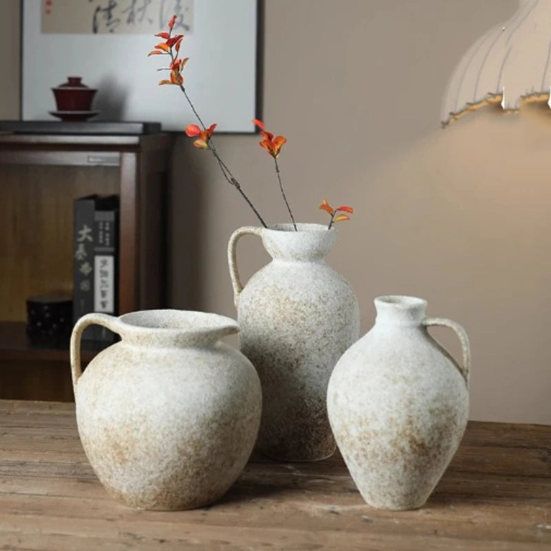 Retro Keramikvase für Tisch & Desktop - Apoletta