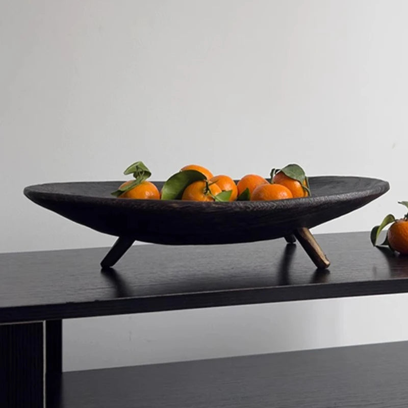 Retro Holztablett für Deko & Snacks - Apoletta