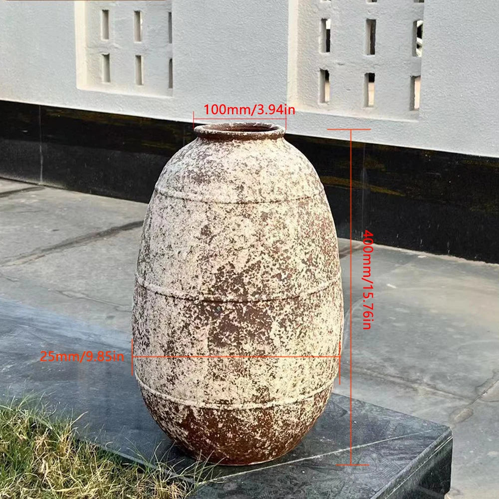 Retro Keramikvase im Wabi-Sabi Stil - Apoletta