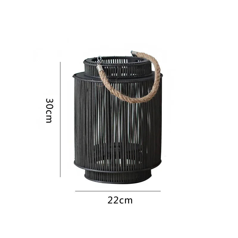 Handgewebtes Retro-Windlicht (Nordic / Japanischer Stil) - Apoletta