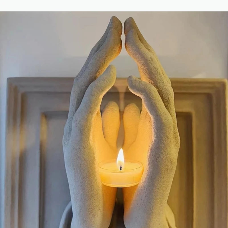 Abstrakter Kerzenständer & Wandanhänger - Apoletta