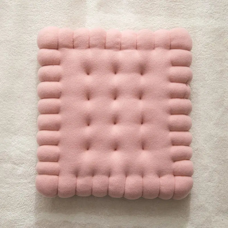 Weiches Sitzkissen in Keks-Form (Cookie) – Sitz- & Rückenkissen - Apoletta